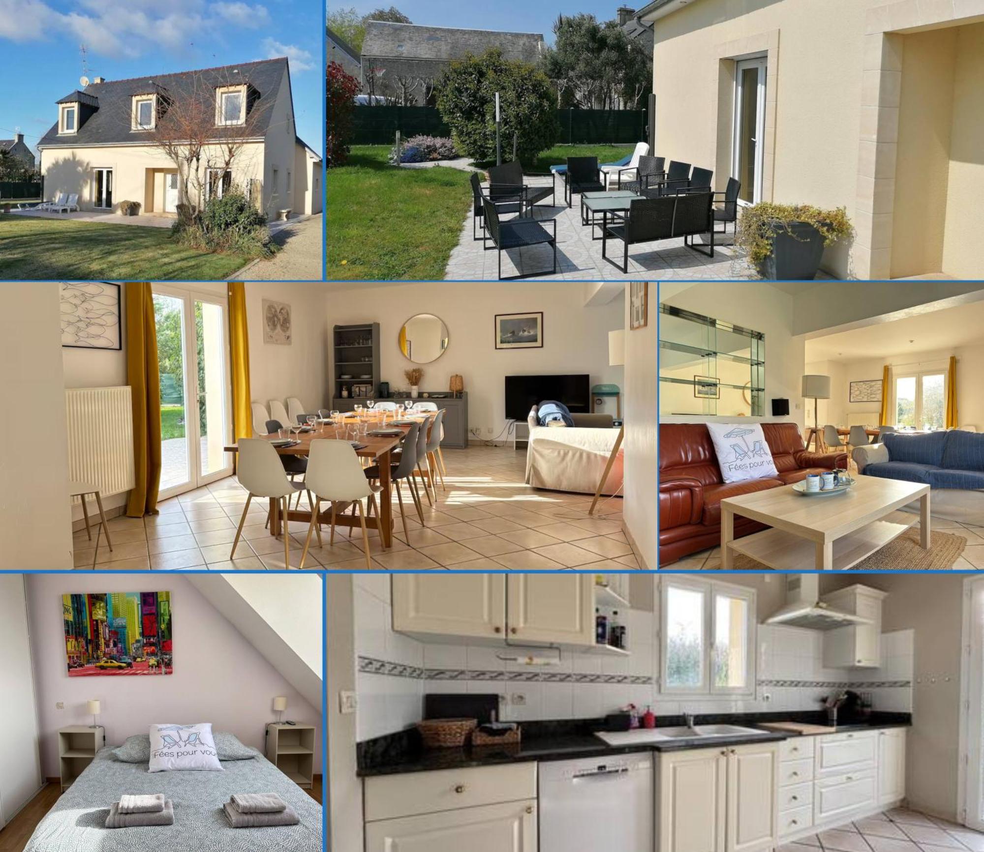 Villa Des Pontons Maison 5 Chambres Avec Grand Jardin Clos Et Belle Terrasse Sejour Spacieux Lumineux A 2 Kms De La Plage D'Arromanches Pres De Bayeux, Omaha Beach - Table De Ping Pong - Garage Tracy-sur-Mer Екстериор снимка